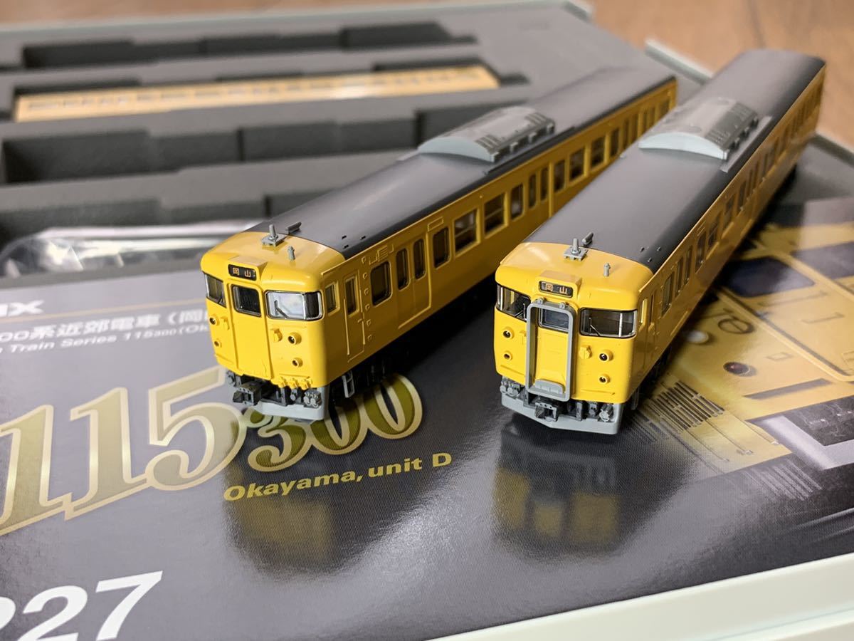 TOMIX 98227 115系300番台 岡山電車区D編成 黄色セット TOMIX 98227 115系300番台 岡山電車区D編成 黄色セット