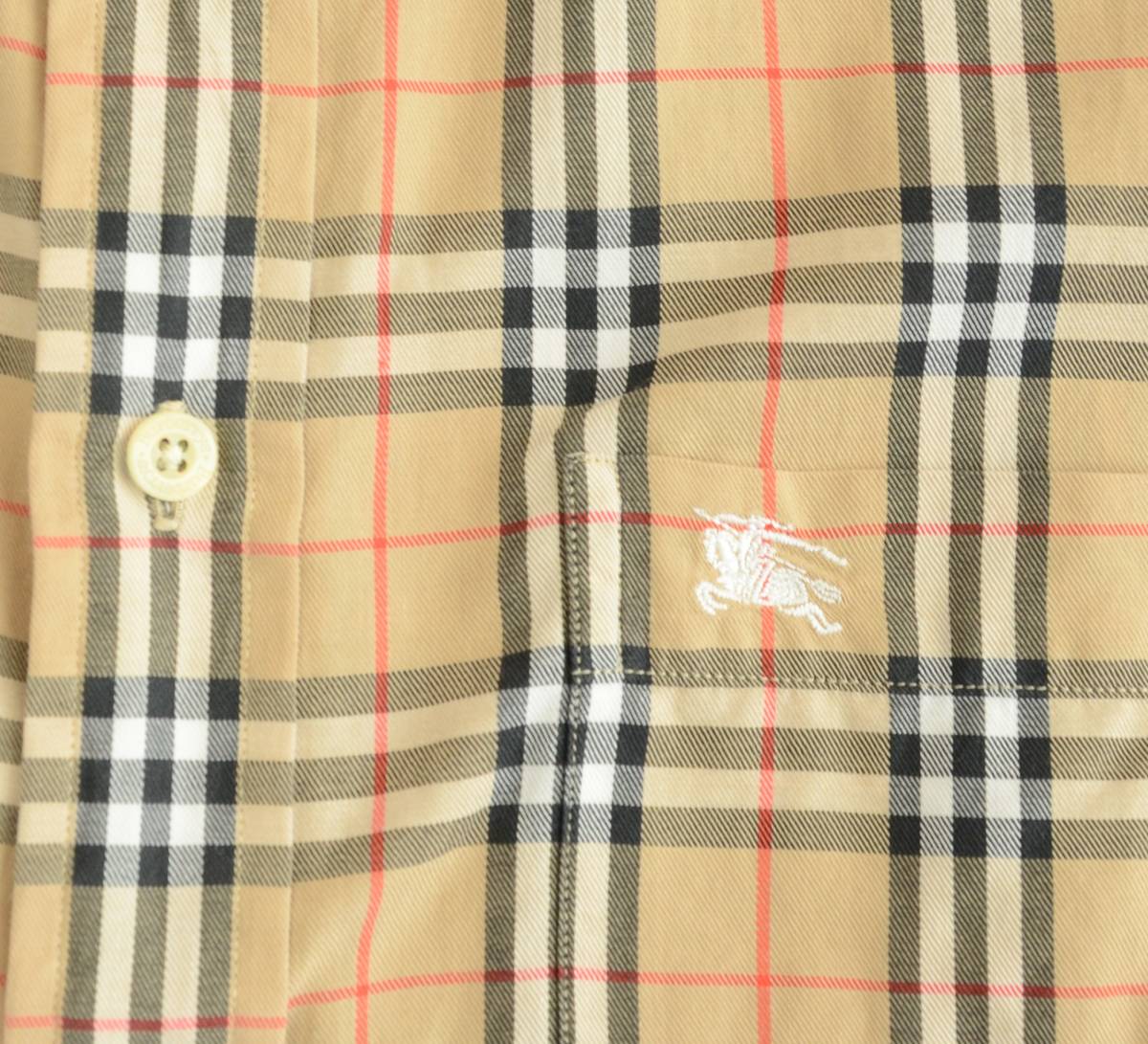 Burberrys of london Burberry noba проверка рубашка size 41 L