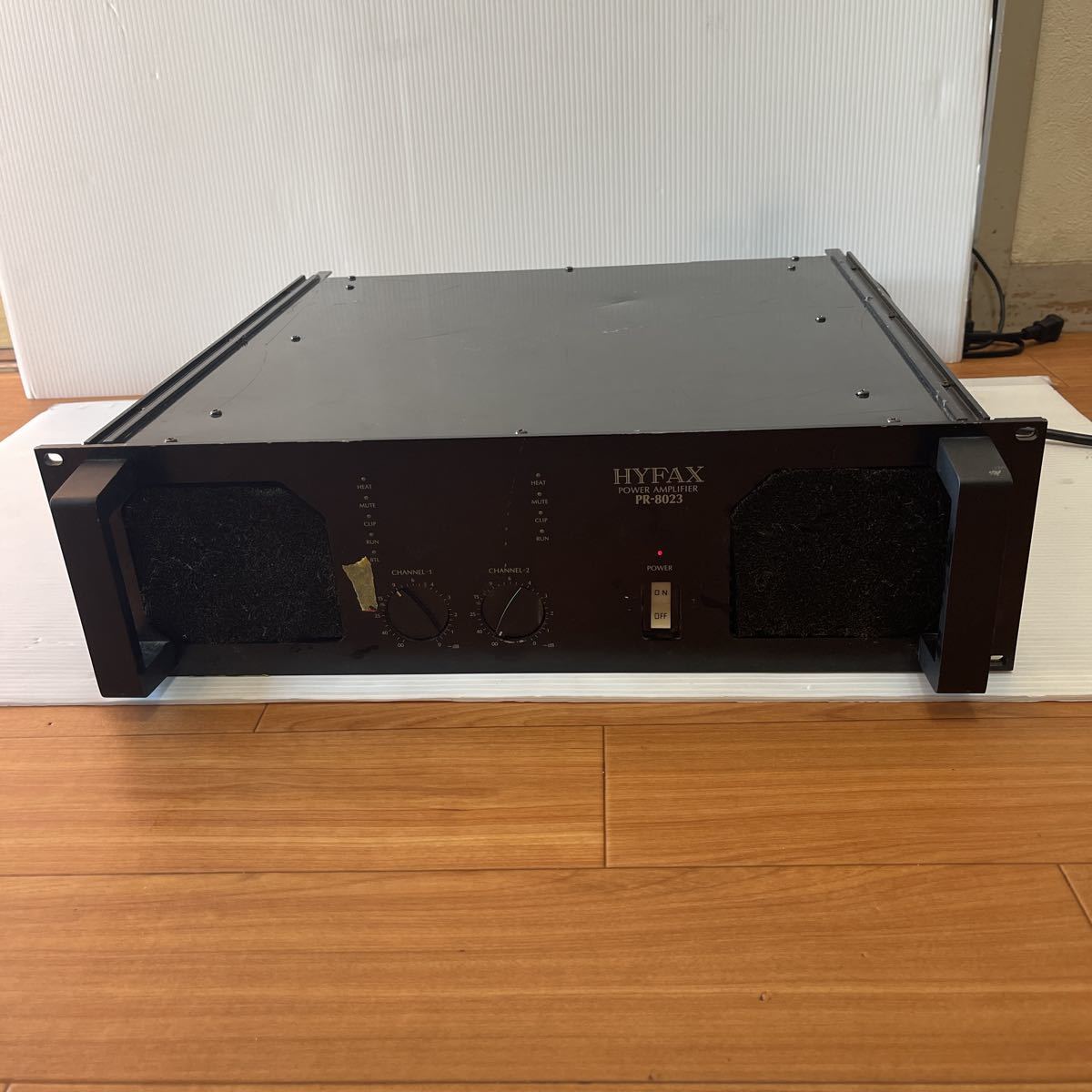 HYFAX PR-8023 不二音響 パワーアンプ HYFAX PR-8023 不二音響 パワーアンプ
