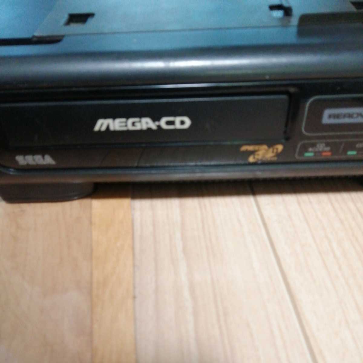 SEGA MEGA-CD メガCD ゲーム機本体 品箱無し ジャンク通電起動可 本体 