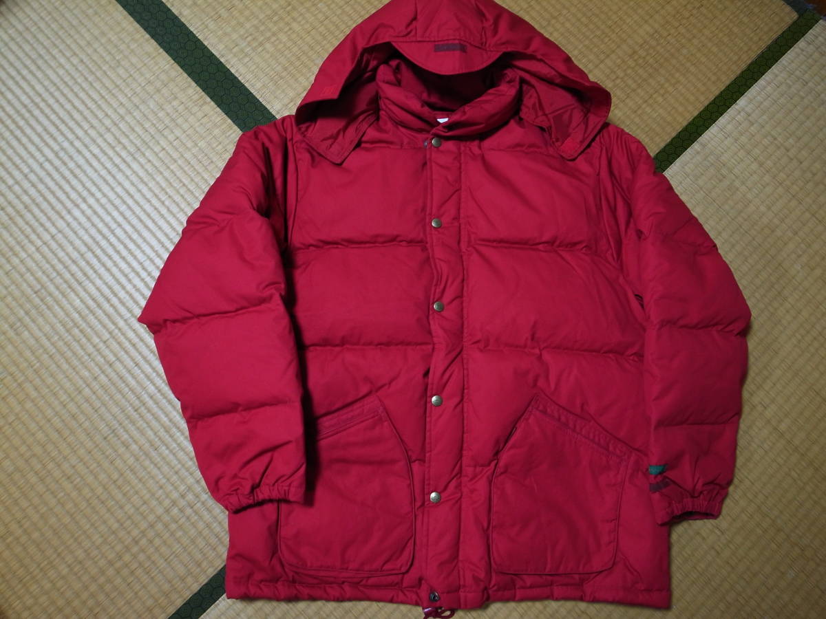  rare * ultimate beautiful goods *Karl Helmut Karl hell m* down jacket coat * removed possibility with a hood .* red * Pink House 