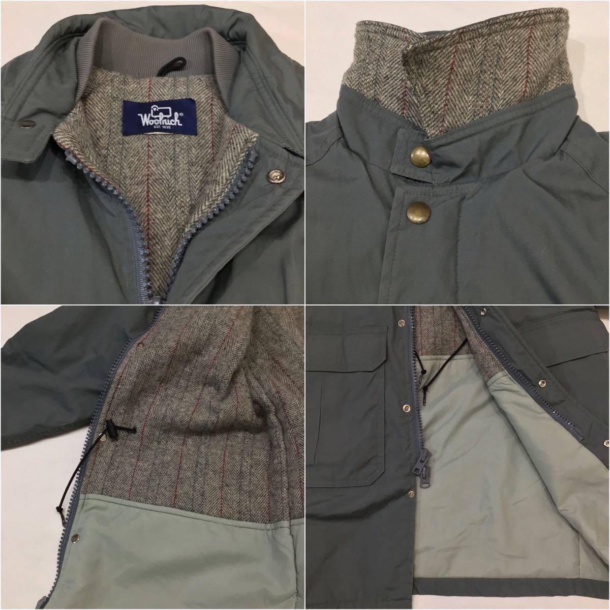 90s Woolrich ウールリッチ storm coat ストームコート / ビンテージ ステンカラーコート マウンテンパーカー llbean  エルエルビーン70s80s