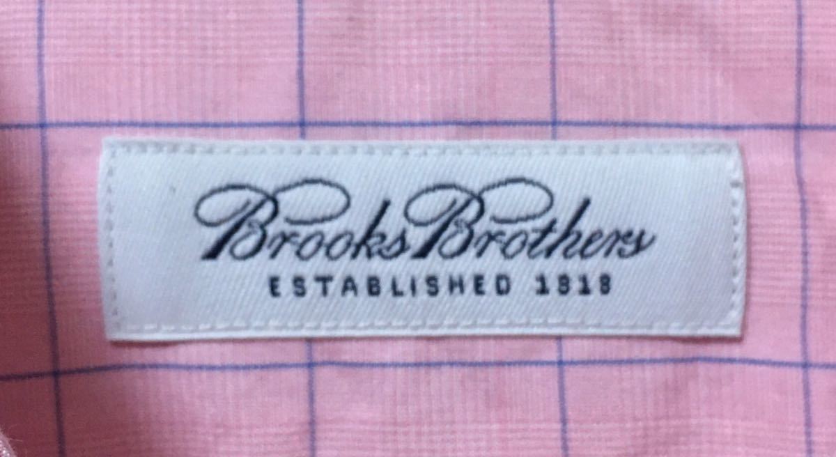 Brooks Brothers ブルックスブラザーズ チェック柄 長袖シャツ ビッグサイズ サイズ 16 1/2_画像6