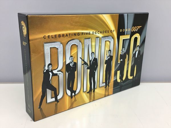 Blu-ray 007 50周年 CELEBRATING FIVE DECADES OF JAMES BOND 2点セット 箱付き 2202BKM073