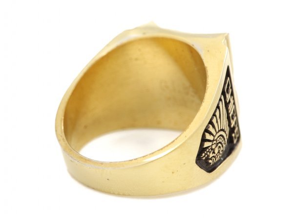1998年 GOLD LANCE ビンテージ カレッジリング インディアンヘッド