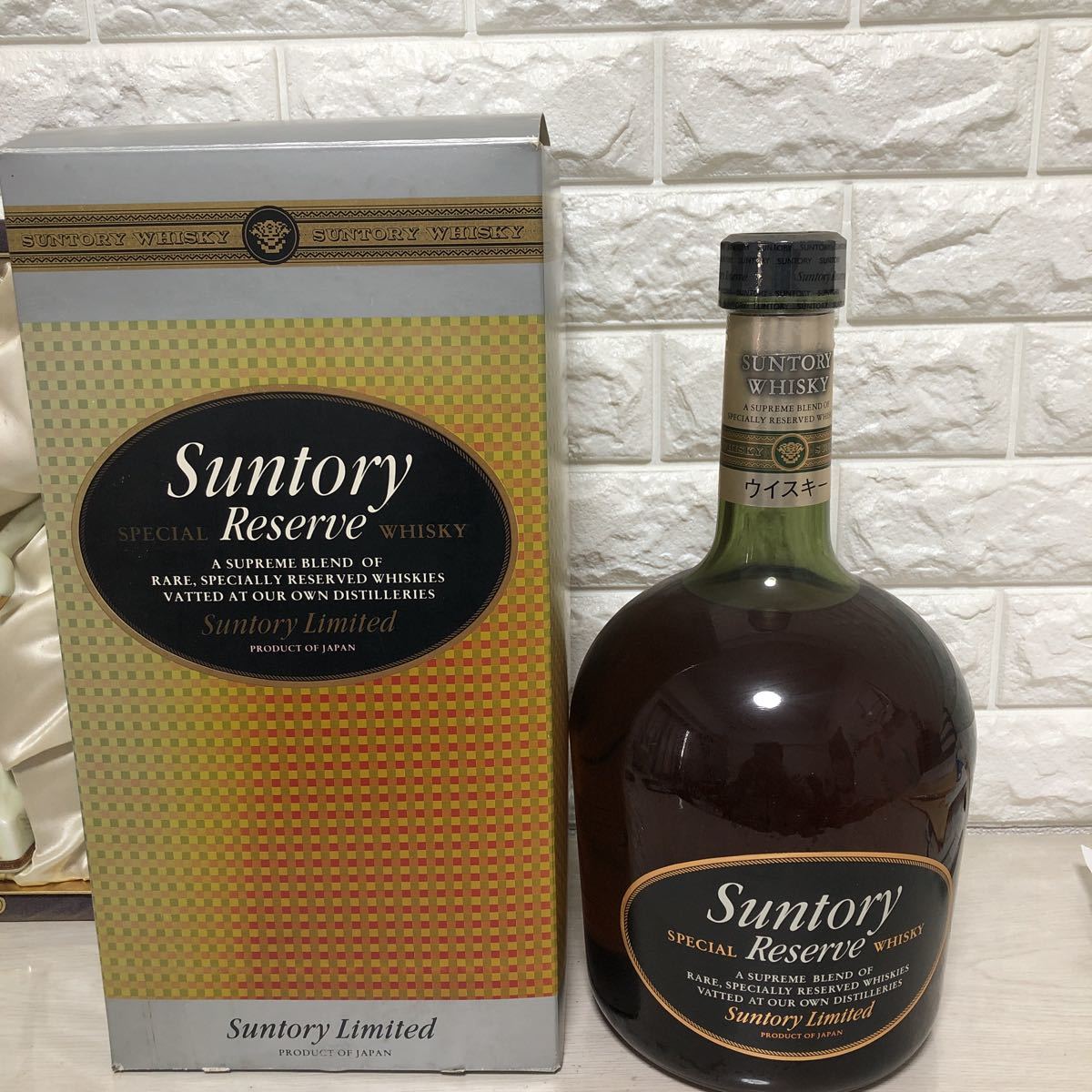 サントリーリザーブ 特大ボトル SUNTORY WHISKY SPECIAL RESERVE 未開