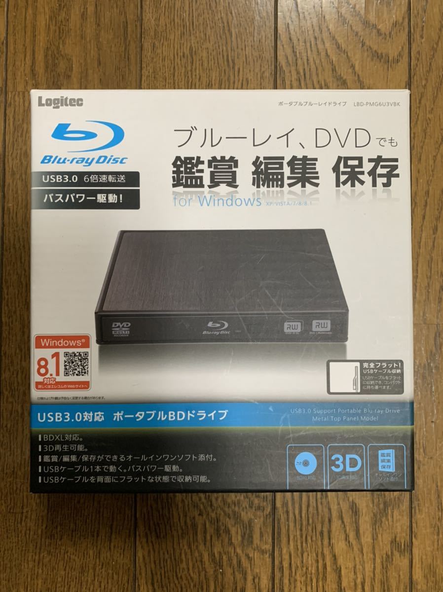 Logitec 外付けポータブルブルーレイドライブ 商品细节 雅虎拍卖
