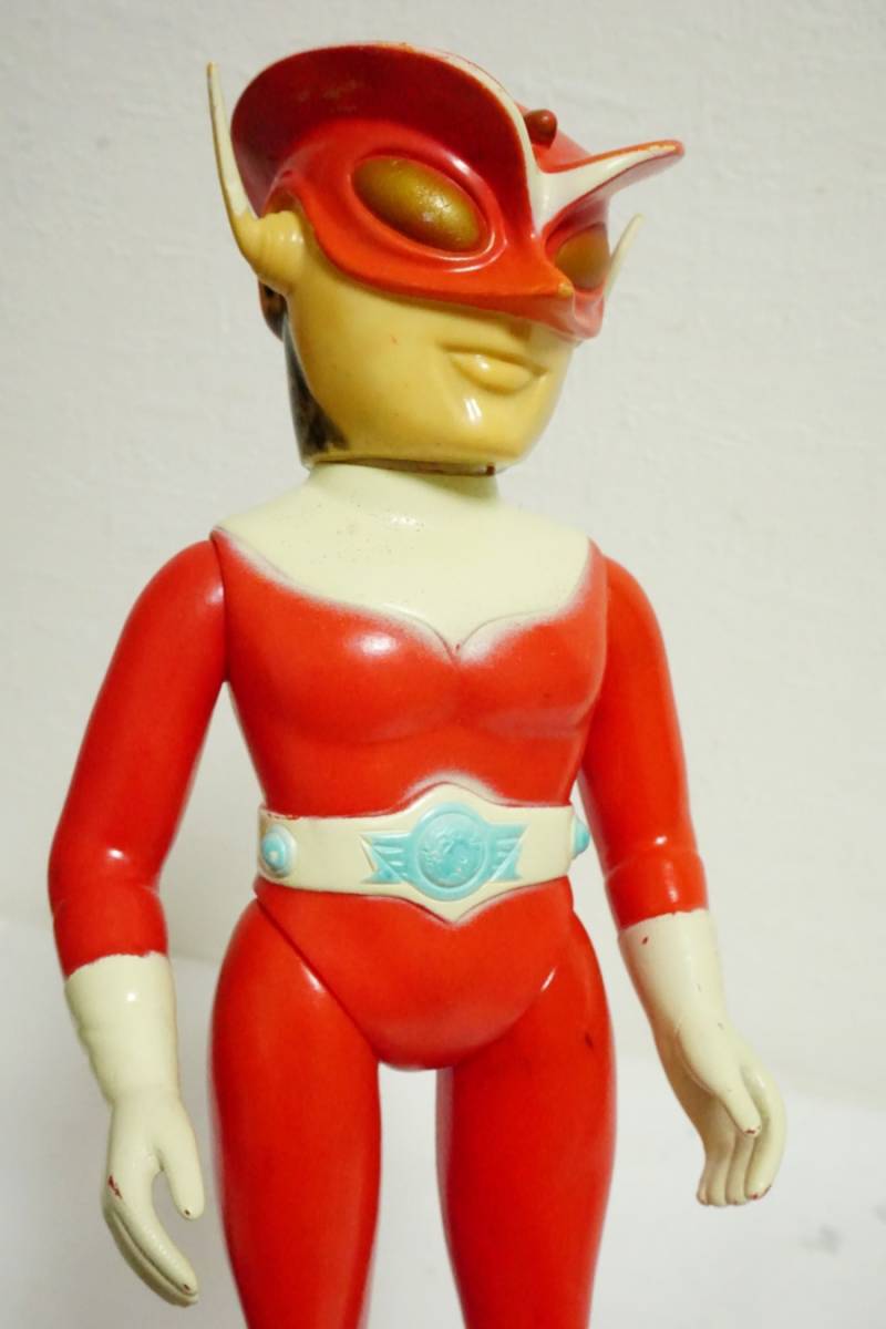 ヤフオク! - 当時物 ブルマァク レッドマン 高さ28cm ソフビ...