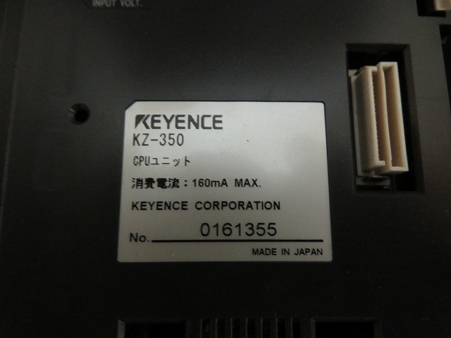 OR☆KEYENCE キーエンス KZ-350 KZ-U5 CPUユニット DC電源ユニット