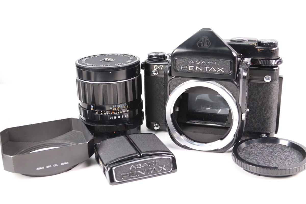 PENTAX ペンタックス 6×7 TTL SUPER-MULTI-COATED TAKUAMR 75mm F4.5