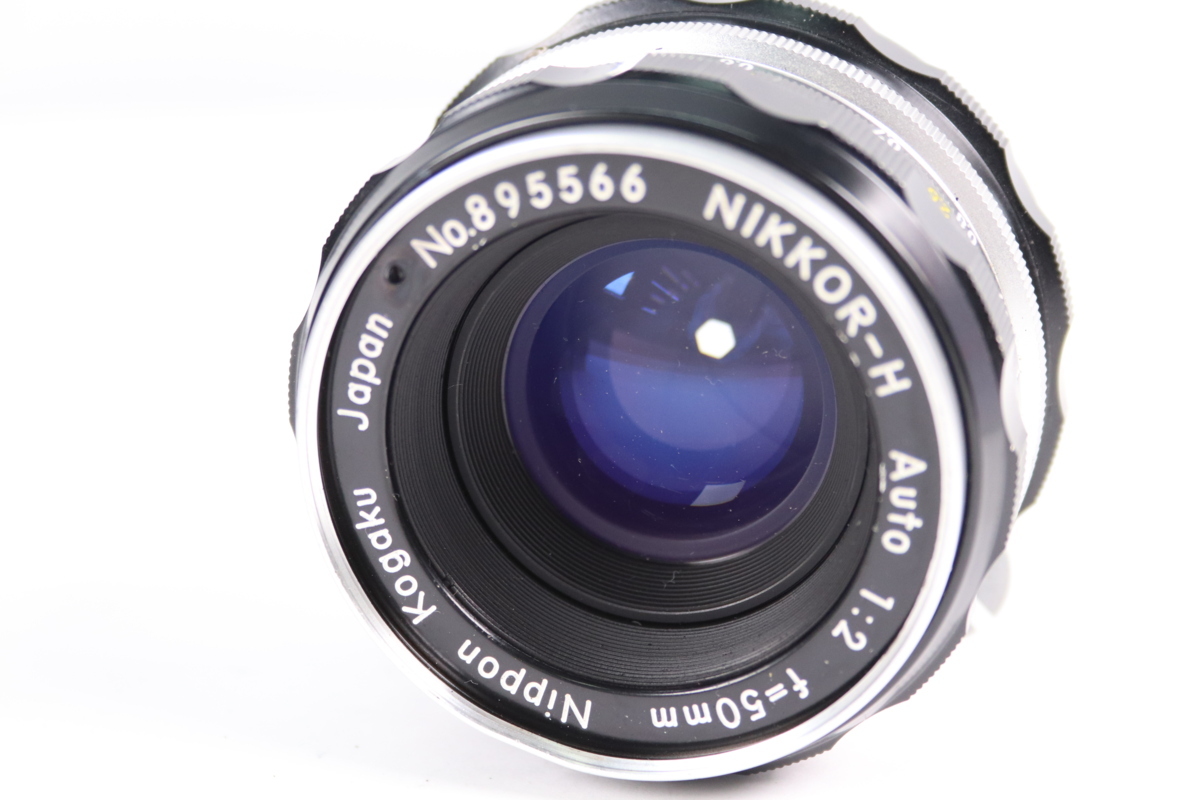 NIKON ニコン F アイレベル 一眼レフ フィルムカメラ NIKKOR-H AUTO 50mm F2 単焦点レンズ 25696-C_画像9