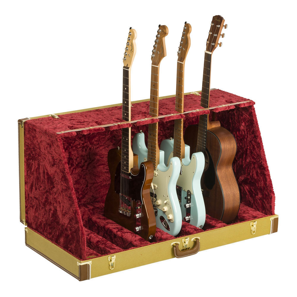 50%OFF 162108 Fender ギタースタンド 7本立て Guitar 7 Tweed Stand Case Series Classic  - スタンド - labelians.fr