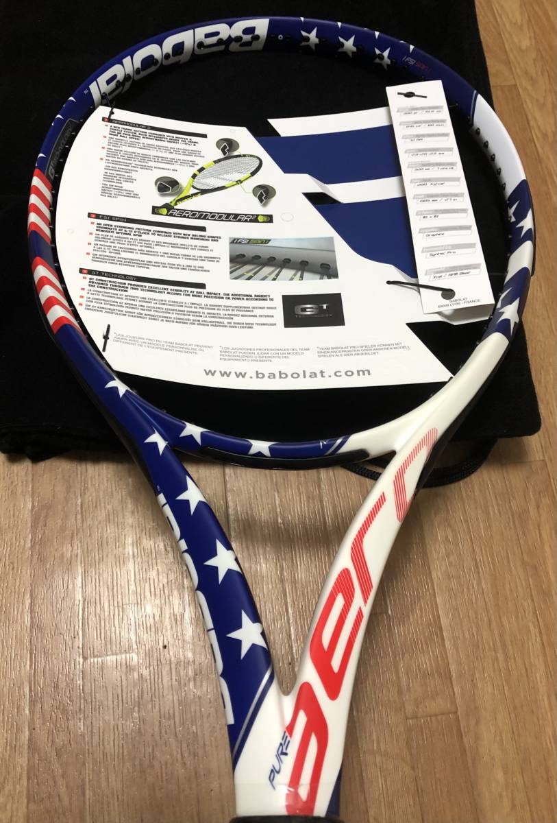 送料無料 未使用品 Babolat PURE AERO US STAR バボラ ピュア アエロ