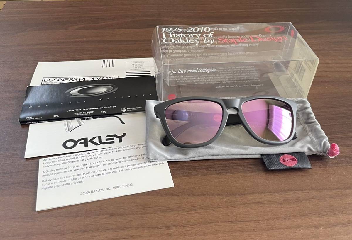 Yahoo!オークション - 【美品】OAKLEY x STAPLE Frogskins...