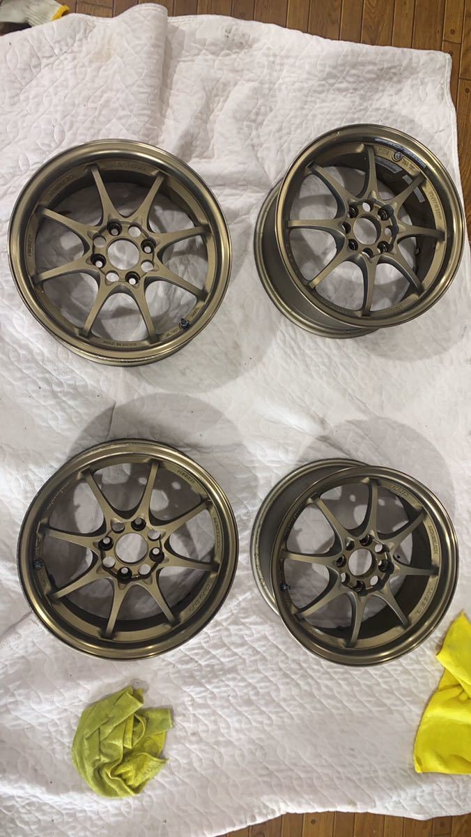 レイズ CE28 RAYS 15インチ 6.5J オフ35 PCD100 4H 4本セット www
