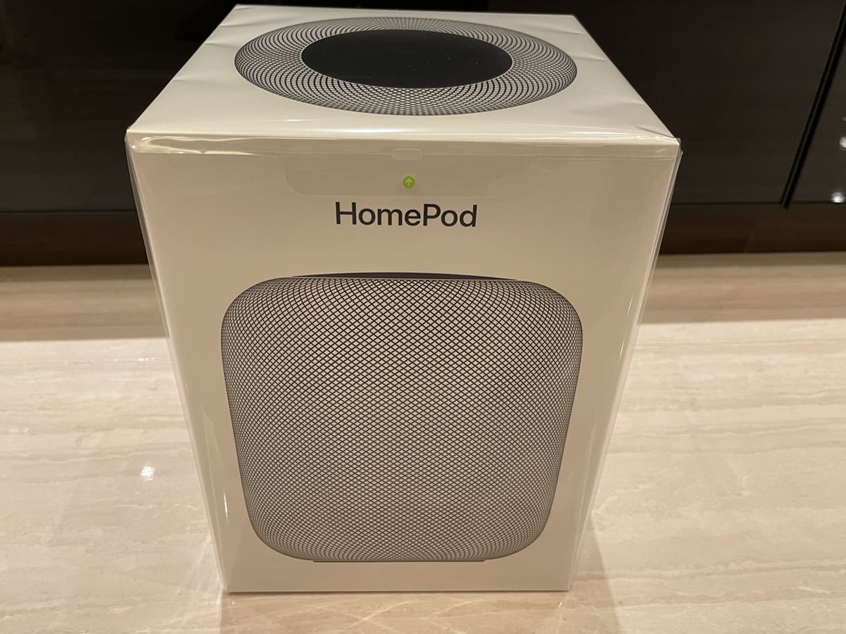 注目の HomePod 第一世代 Apple 【美品】HOMEPOD Apple MY5H2J/A 海外
