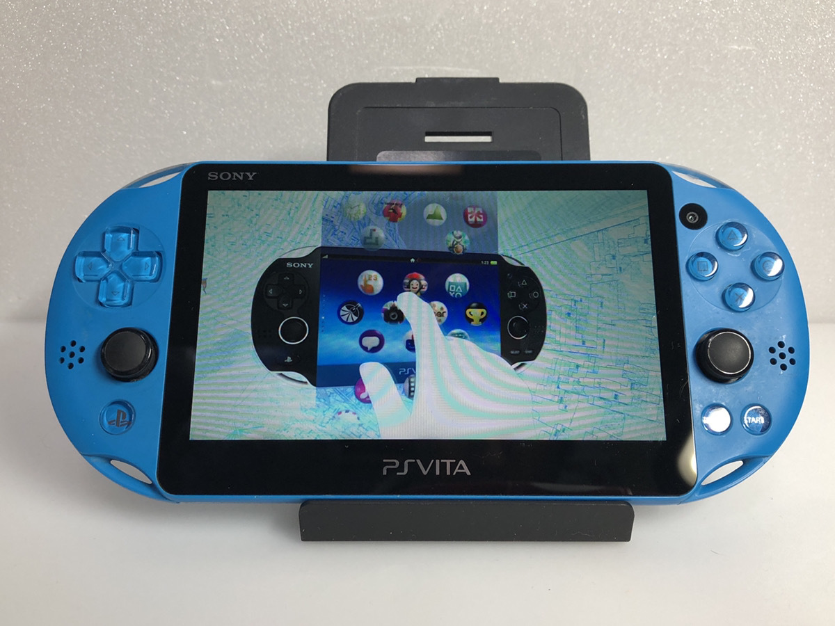 1円～】PS Vita☆PCH-2000Wi-Fiモデル アクア・ブルー☆PlayStation 売