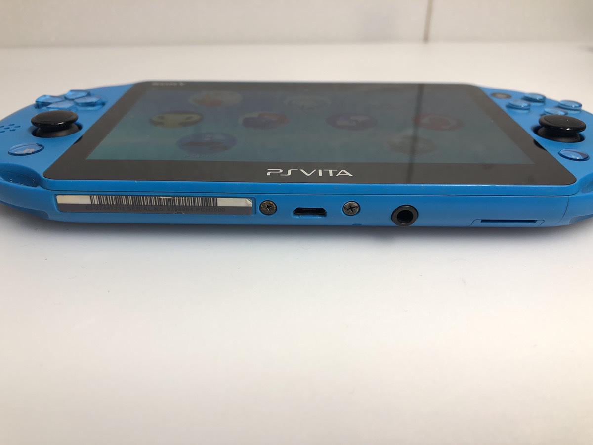 1円～】PS Vita☆PCH-2000Wi-Fiモデル アクア・ブルー☆PlayStation 売