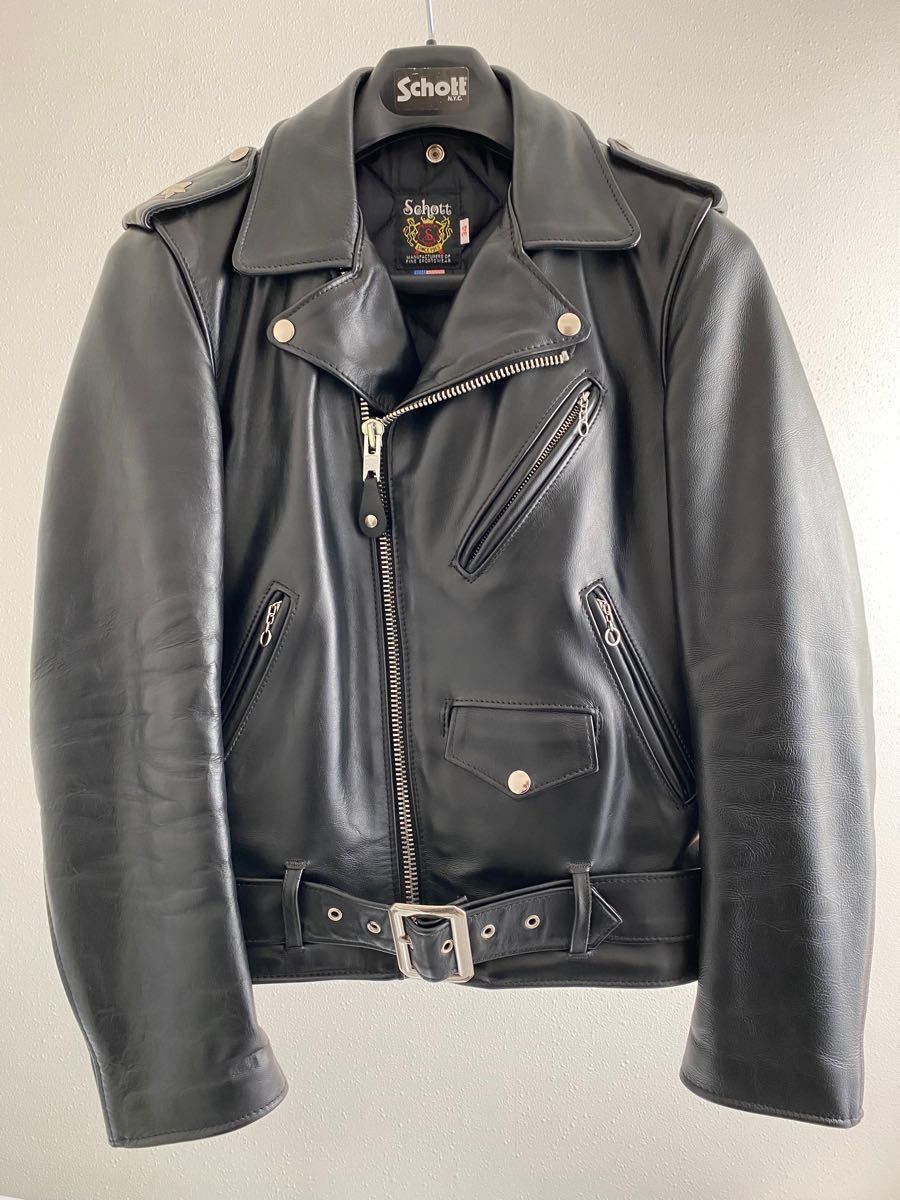 schott ショット ワンスター 34インチ 613US ハンガー付き タグあり