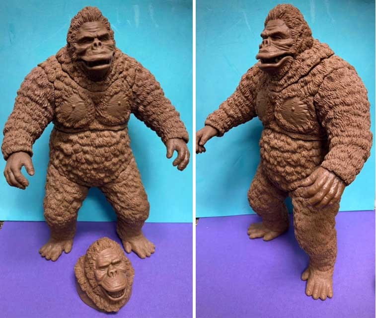 SOLD OUT絶版】キングコング対ゴジラ GIANT GORILLA KING KONG ソフビ