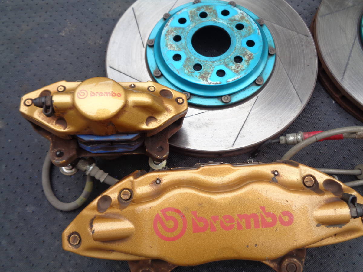 スバルレガシィBR9BM9 2.5ターボ 純正ブレーキ ローターキャリパーセット Yahoo!オークション - レガシィ BR9 ブレンボブレーキキャリパー