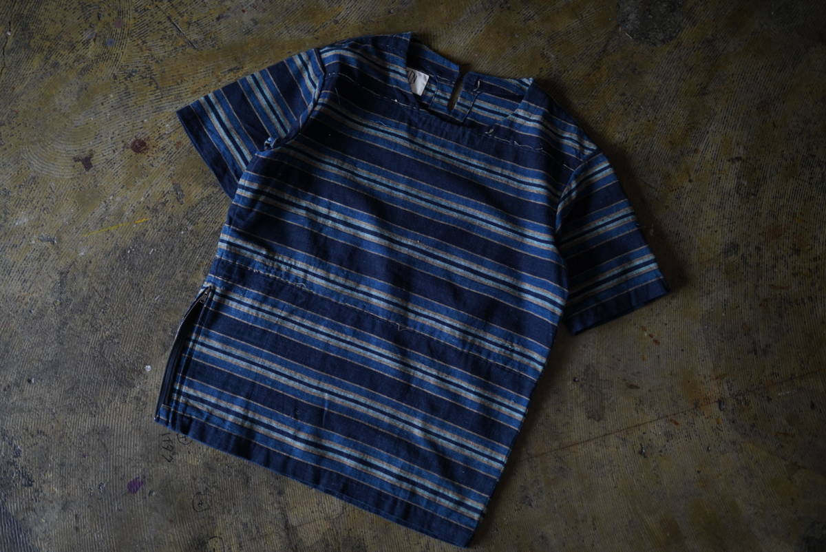 16SS 襤褸 BORO プルオーバートップス シャツ / KUON(クオン) marconyc.com