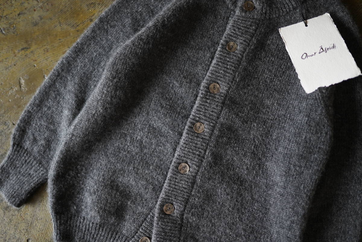 21AW NUBE CARDIGAN モヘヤニットカーディガン / Omar Afridi(オマール