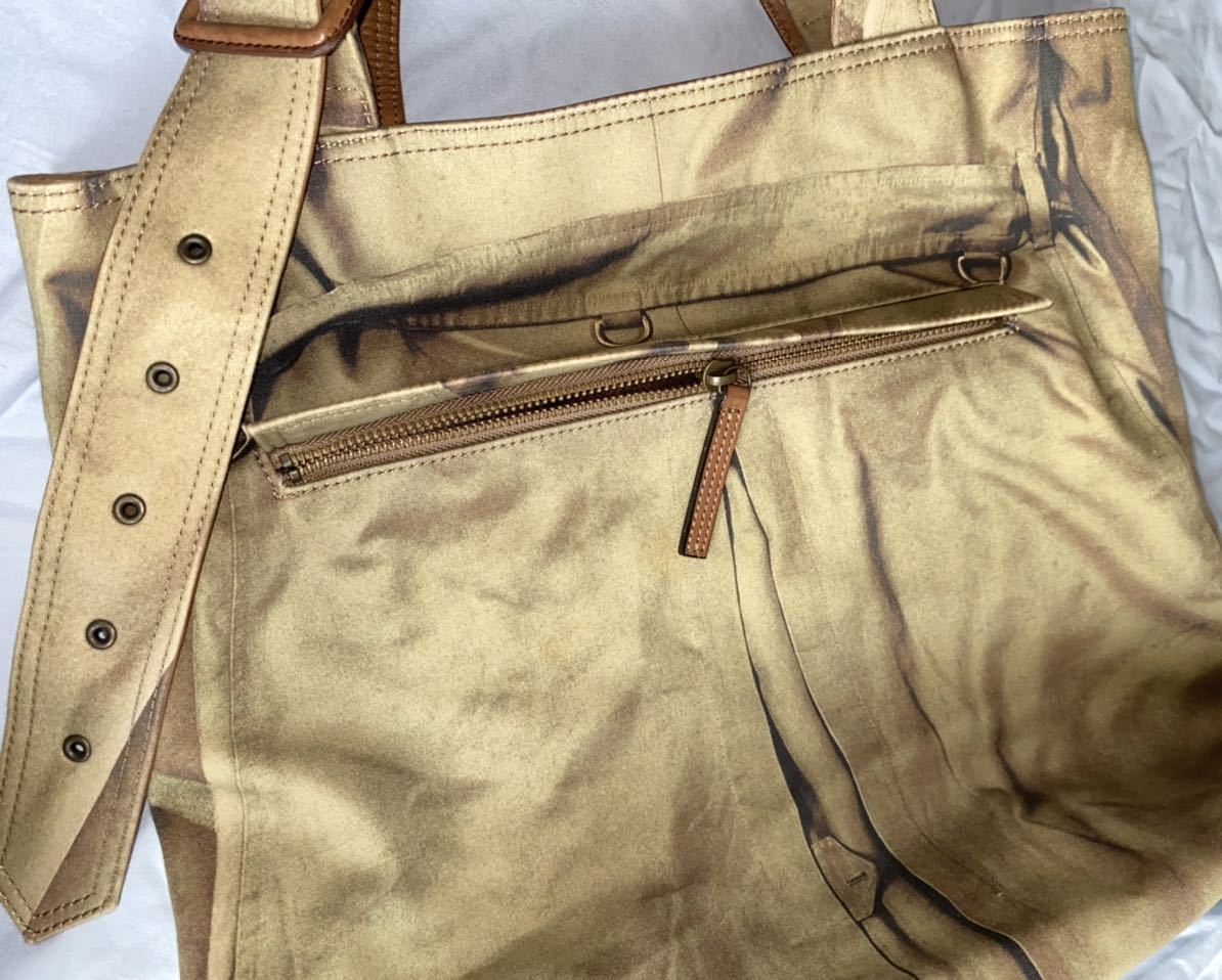 Jean Paul GAULTIER ジャンポールゴルチエ 2WAY トートバッグ フェイク