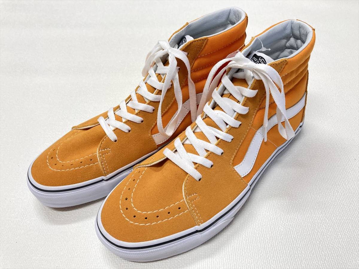 VANS SK-8 Hi ハイトップ オレンジ スエード キャンバス US11 (29cm) バンズ アメリカ企画限定!