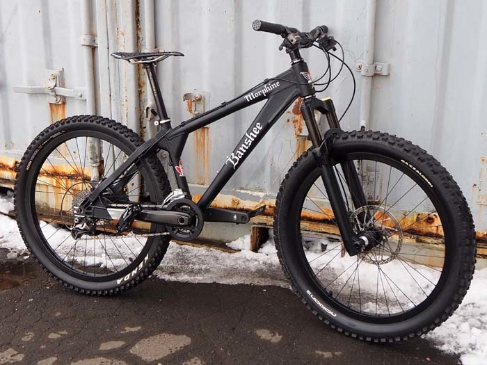 ◆banshee バンシー Banshee Bikes（Morphine/モルヒネ）ダウンヒル マウンテンバイク MTB ブラック カナダ CANADA◆