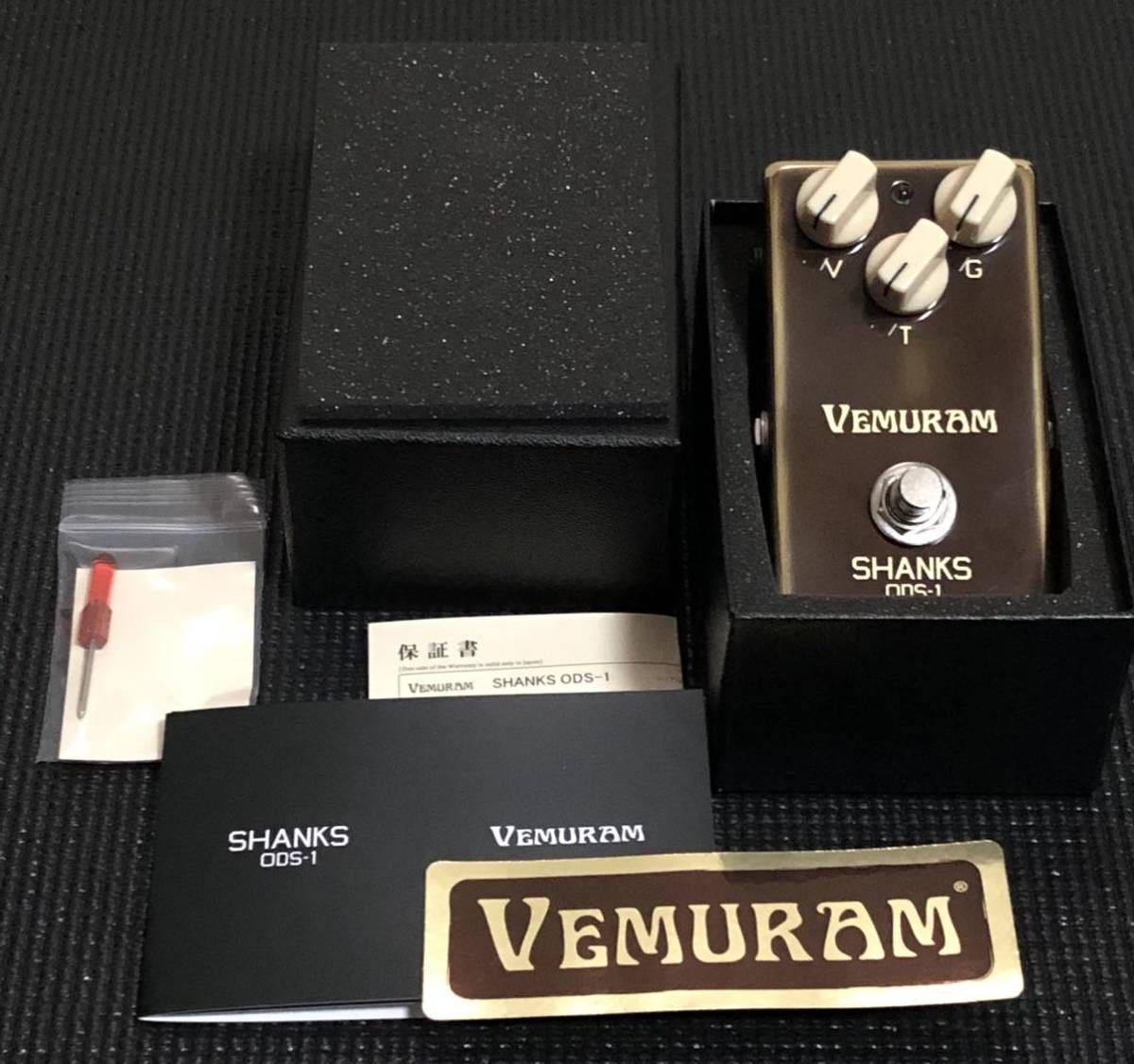 美品 Vemuram SHANKS ODS-1 Overdrive | apotheke-angermuende.de
