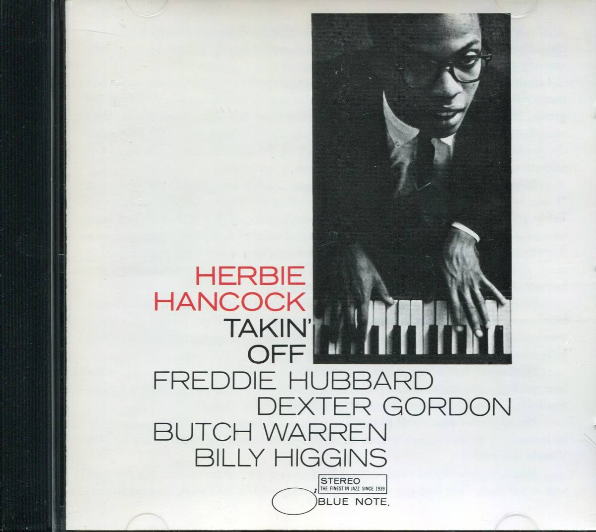 CD HERBIE HANCOCK TAKIN' OFF FREDDIE HUBBARD DEXTER GORDON_画像1