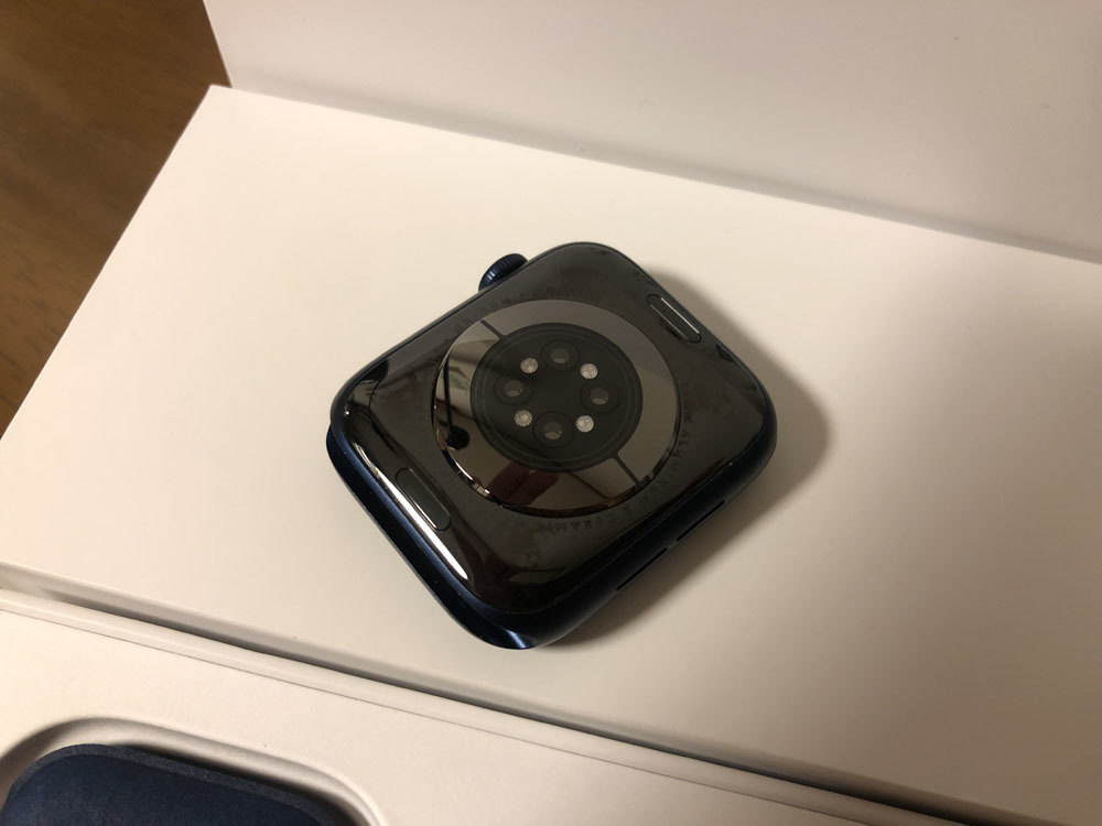 【Appleアップル】 Apple Watch Series 6(GPSモデル)- 44mm ブルーアルミニウムケース Series6 AppleWatch6 Blue Aluminum Case AppleCare+_画像6