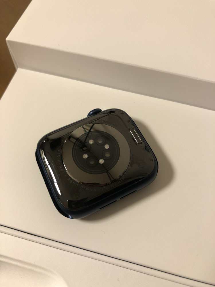 【Appleアップル】 Apple Watch Series 6(GPSモデル)- 44mm ブルーアルミニウムケース Series6 AppleWatch6 Blue Aluminum Case AppleCare+_画像8