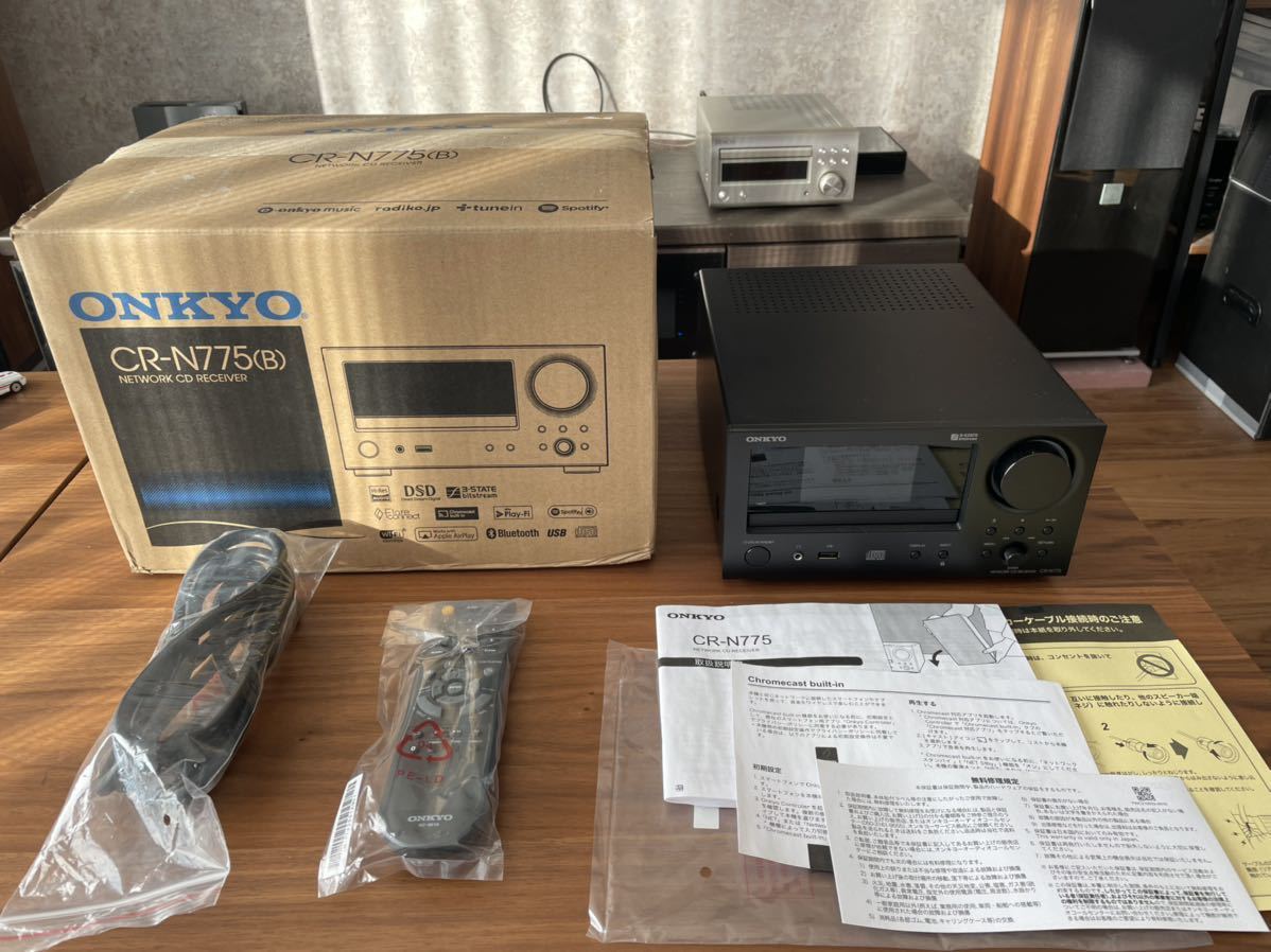 ☆美品☆ onkyo CR-N775 (B) ネットワークCDレシーバー プリメイン