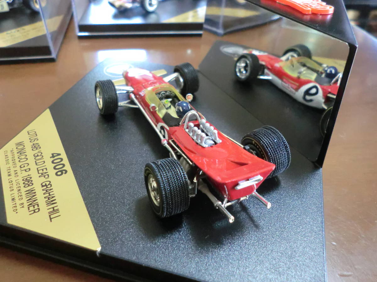 1/43 カルツォ Quartzo F1 ロータス49B グラハム・ヒル モナコGP 1968