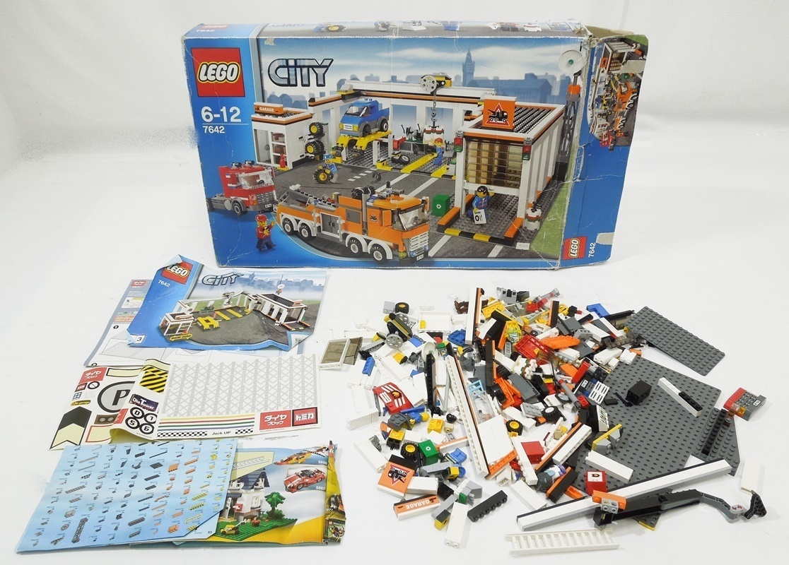 10 28-466945-07 [Y]【120】レゴ LEGO 7642 CITY シティ 自動車修理