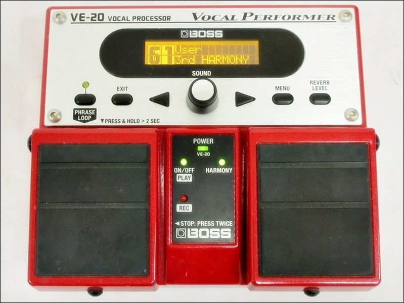 16 38-467756-09 [S] BOSS ボス VOCAL PROCESSOR VE-20 ボーカル