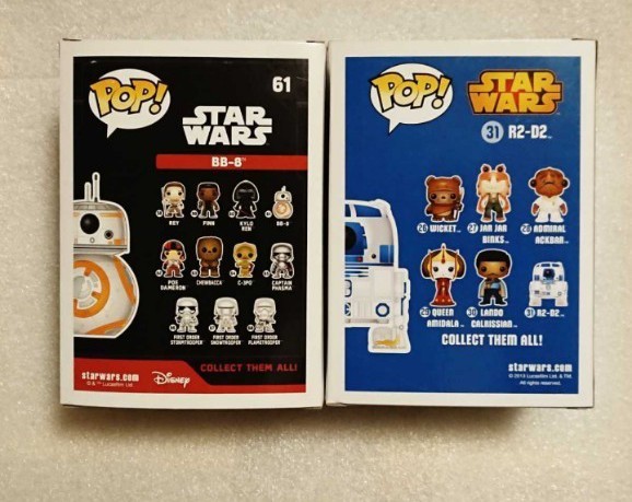 ☆FUNKO社 POP! スターウォーズ BB-8／R2-D2 新品未開封セット☆ スターウォーズ