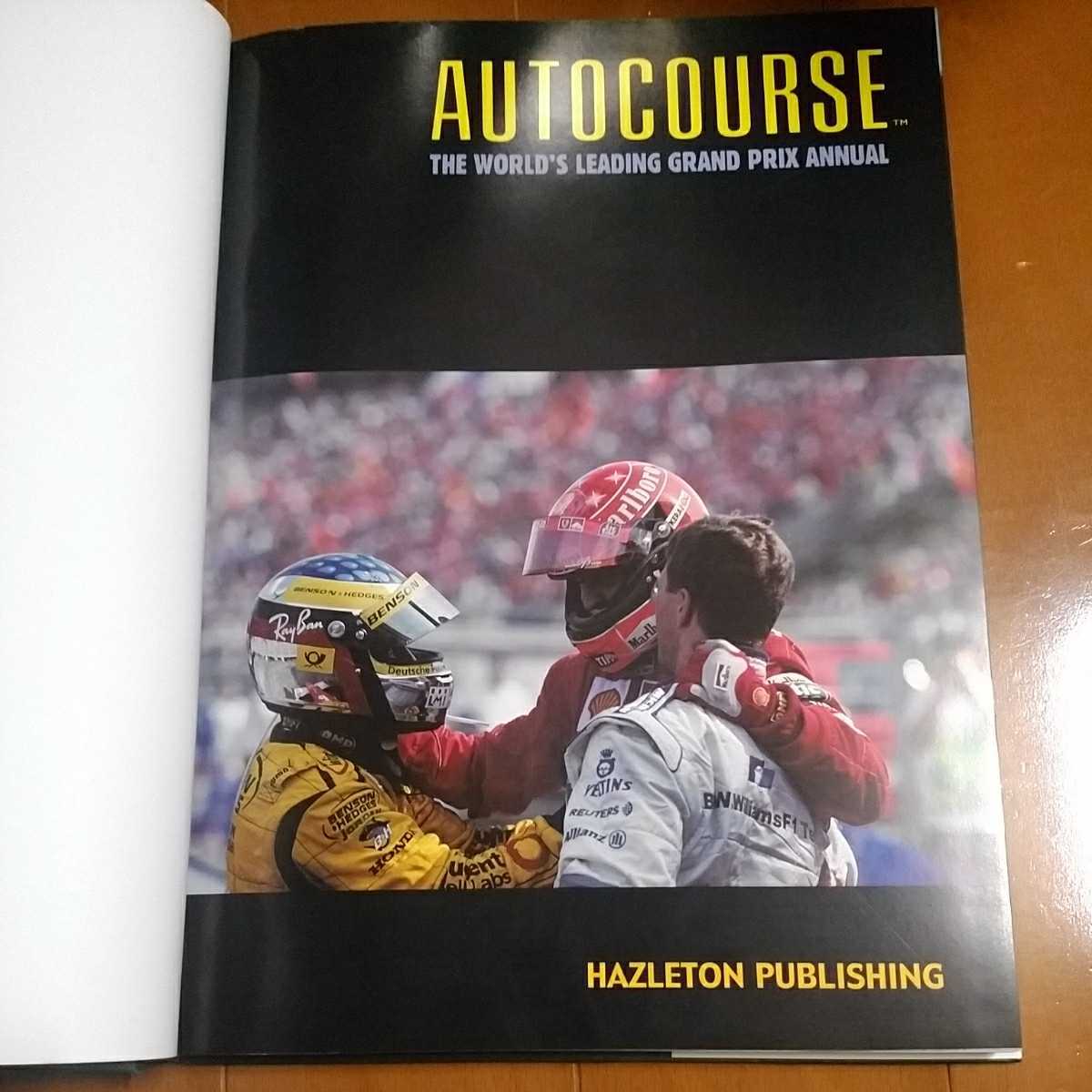 AUTOCOURSE　オートコース 2001-2002 F1 レース　写真集　洋書　年鑑　イヤーブック　YEARBOOK_画像4