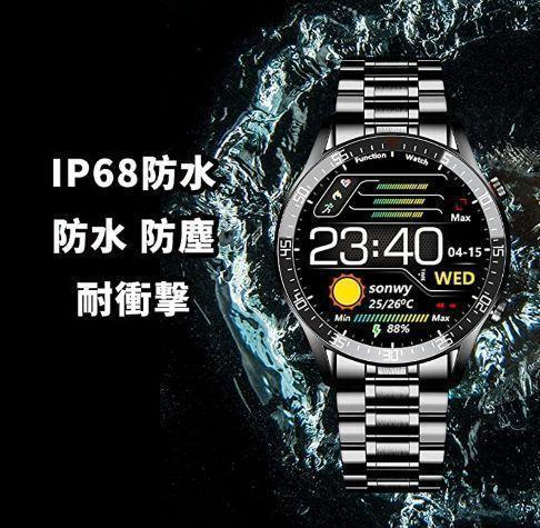 スマートウォッチ 着信通知 1.4インチ大画面 フルタッチスクリーン 2