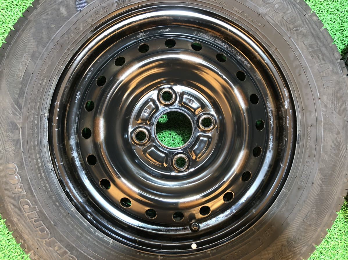 限定セット ダイハツ純正 13inch 4j × GOODYEAR 145/80R13 PCD100 4穴 YRV エッセ ストーリア タント ミラ ムーヴ ハイゼット アトレー ピクシス 限定セット ダイハツ純正 13inch 4j × GOODYEAR 145/80R13 PCD100 4穴 YRV エッセ ストーリア タント ミラ ムーヴ ハイゼット アトレー ピクシス