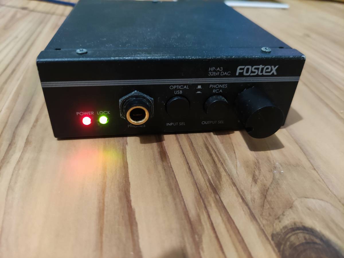 FOSTEX HP-A3 USB DAC ヘッドホンアンプ vermar.com.mx
