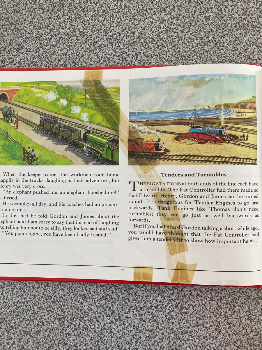 機関車トーマス　英語版　絵本