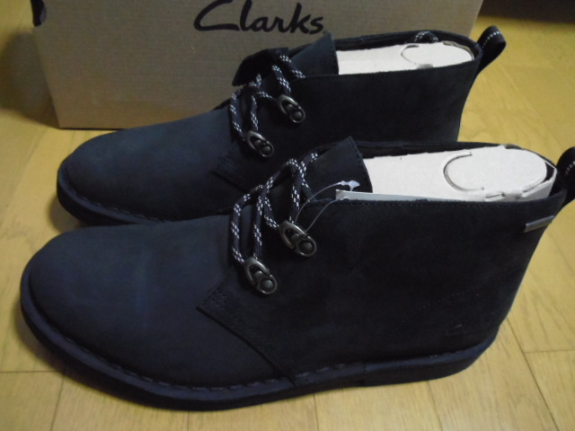 Clarks クラークス デザートブーツ ２ Desert Bt2 GTX ゴアテックス ブラック ヌバック 黒 UK8 新品_画像3