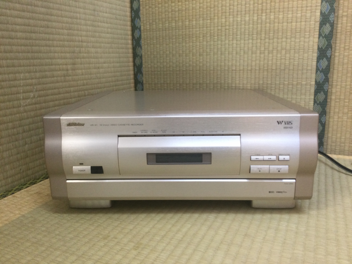 大得価通販】 ヤフオク! - Victor ビクター HR-W1 W-VHS ビデオデッキ