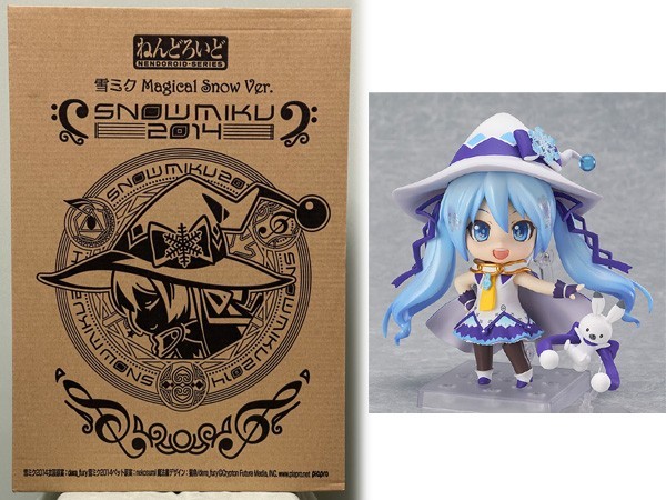 ねんどろいど 雪ミク Magical Snow Ver.『SNOW MIKU 2014』 正規品 新品 未開封 第65回 さっぽろ雪まつり GOOD SMILE COMPANY 初音ミク F02_画像1