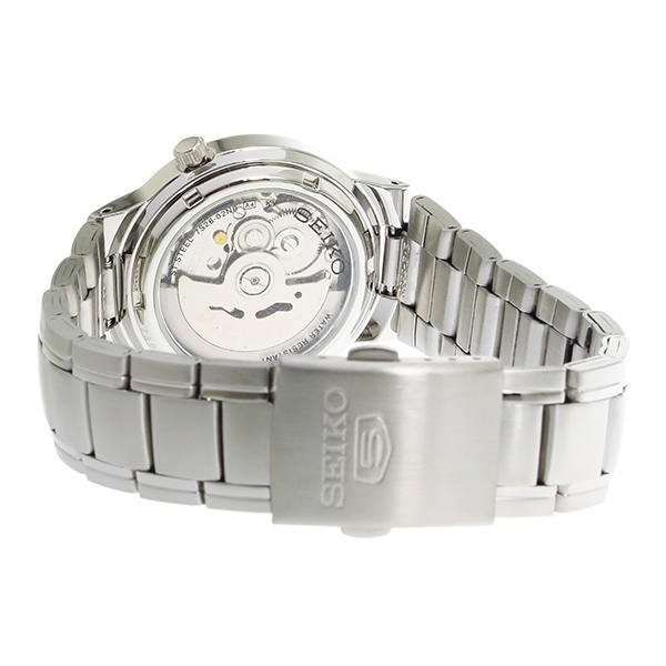 限定最安値 【新品 本物】セイコー SEIKO セイコー5 SEIKO 5 自動巻き メンズ 腕時計 SNKA01K1 ホワイト パールホワイト