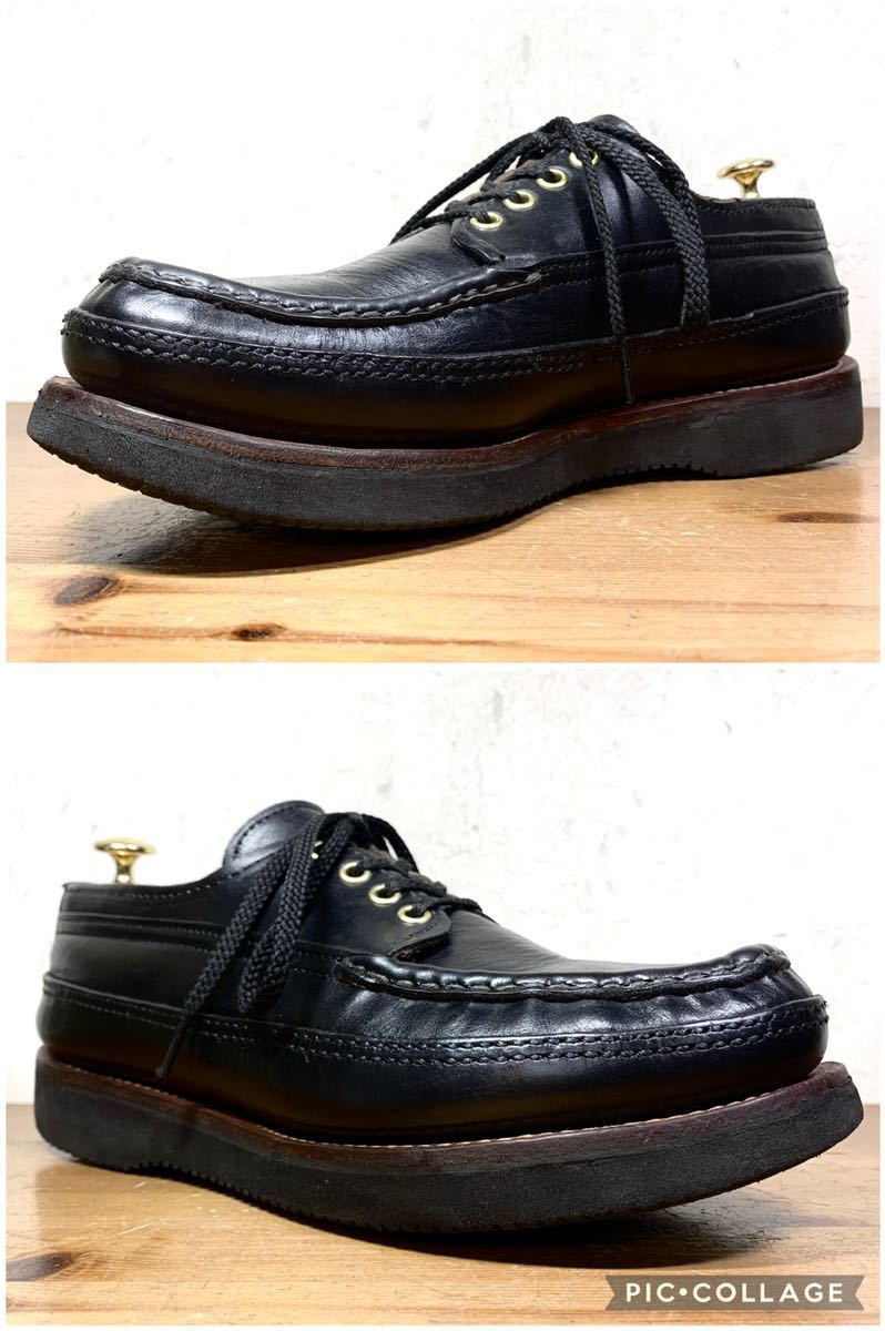 美品/トリプルヴァンプ】USA製 Russell Moccasin/ラッセル 美品/トリプルヴァンプ】USA製 Russell Moccasin/ラッセル