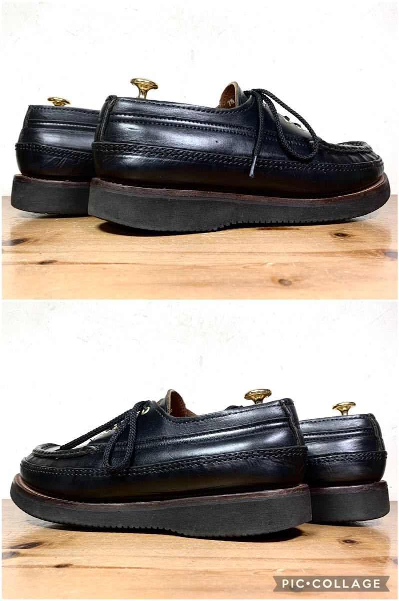 美品/トリプルヴァンプ】USA製 Russell Moccasin/ラッセル 美品/トリプルヴァンプ】USA製 Russell Moccasin/ラッセル